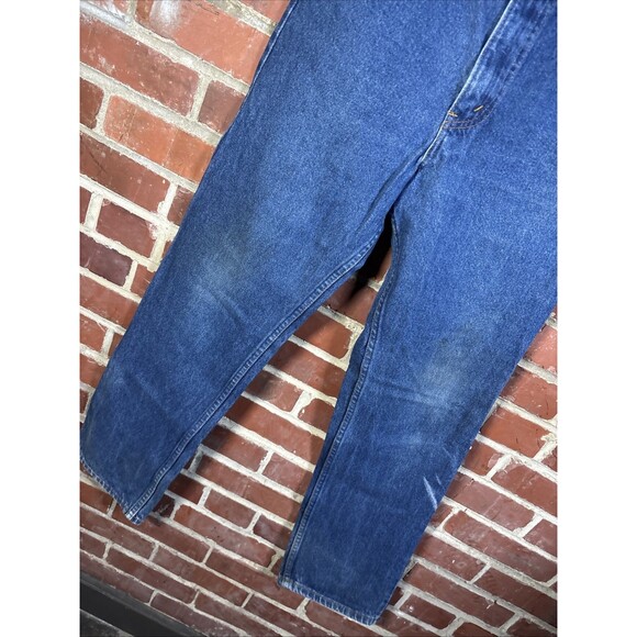 Vintage Levi's 40509 USA Made Denim Orange Tag Faded Jeans W31 L32, Real 31x31 - Picture 3 of 7